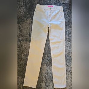 Lilly Pulitzer Cream Skinny Jeans